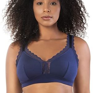 PARFAIT Dalis Racerback Bralette Navy 34FF
